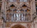 Details of the facade of the Cathedral of Saint Mary of Burgos Spanish: Catedral de Santa MarÃ¯Â¿Â½a de Burgos. Burgos. Spain.