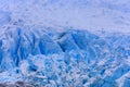 Santa Ines glacier in the Strait of Magellan Royalty Free Stock Photo