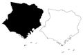 Santa Isabel municipality Commonwealth of Puerto Rico, Porto Rico, PR, Unincorporated territories of the United States map