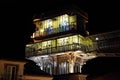 Santa Justa Elevator Entrance at night