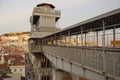 Santa justa elevator in lisbon