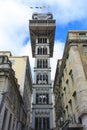 Santa Justa Lift Lisboa Royalty Free Stock Photo