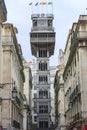 Santa Justa Lift Lisboa Royalty Free Stock Photo