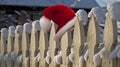 Santa lost his hat Royalty Free Stock Photo