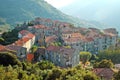 Santa Lucia di Tallano village, Corsica Royalty Free Stock Photo