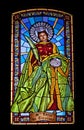 Santa Lucia in stained glass