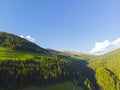 Santa Maddalena Santa Magdalena village with magical Dolomites mountains in background, Val di Funes valley, Trentino Alto Adige Royalty Free Stock Photo