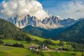 Santa Maddalena Village and the Dolomites, Val di Funes, Italy