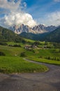 Santa Maddalena Village and the Dolomites, Val di Funes, Italy