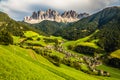 Geisler Odle Dolomites Peaks-Val Di Funes, Italy