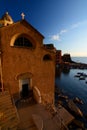 Santa Margherita d'Antiochia church. Vernazza. Cinque Terre, Liguria, Italy Royalty Free Stock Photo