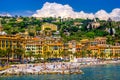 Santa Margherita Ligure beach - italian riviera -Liguria - Italy