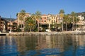 Santa Margherita Ligure, promenade Royalty Free Stock Photo