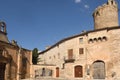 Santa Maria church and Castle, Verdu, Urgell, LLeida province, C