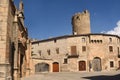 Santa Maria church and Castle, Verdu, Urgell, LLeida province, C