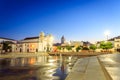 Santa Maria Church and Governors Castle in Lagos, Portugal Royalty Free Stock Photo