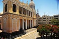 Santa Maria Church in the historic center of Chiclayo is even a museum not only a religiouse site Royalty Free Stock Photo