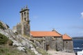 Santa Maria Church, Muxia; Fisterra; Costa de la Muerte; Galicia Royalty Free Stock Photo