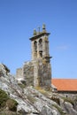 Santa Maria Church, Muxia; Fisterra; Costa de la Muerte; Galicia Royalty Free Stock Photo