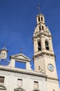 The Santa Maria church under blue sky in Alcoy