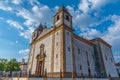 Santa Maria da Devesa church at Castelo de Vide in Portugal Royalty Free Stock Photo