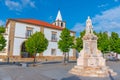 Santa Maria da Devesa church at Castelo de Vide in Portugal Royalty Free Stock Photo