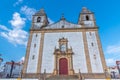 Santa Maria da Devesa church at Castelo de Vide in Portugal Royalty Free Stock Photo