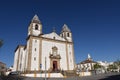 Santa Maria da Devesa, church , Castelo de Vide ,village, Alentejo, Portugal,day, building, Royalty Free Stock Photo