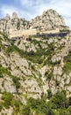 Santa Maria de Montserrat monastery Royalty Free Stock Photo
