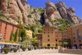 Santa Maria de Montserrat Monastery in Catalonia, Spain Royalty Free Stock Photo