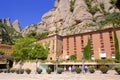 Santa Maria de Montserrat Monastery in Catalonia, Spain Royalty Free Stock Photo