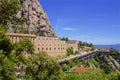 Santa Maria de Montserrat Monastery in Catalonia, Spain Royalty Free Stock Photo