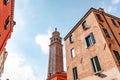 Santa Maria dei Carmini, or Carmini, is a large Roman Catholic church in the sestiere of Dorsoduro in Venice, Italy Royalty Free Stock Photo