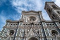 The Santa Maria del Fiore cathedral in Florence