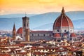 Santa Maria del Fiore in Florence, Italy Royalty Free Stock Photo