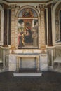 Santa Maria del Popolo church in Rome, Italy Royalty Free Stock Photo