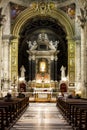 Santa Maria del Popolo Church. Rome. Italy Royalty Free Stock Photo