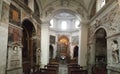 Santa Maria della Pace church in Rome Royalty Free Stock Photo