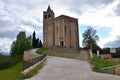 Church of Santa Maria della Rocca in the medieval town of Offida