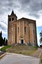 Church of Santa Maria della Rocca in the medieval town of Offida