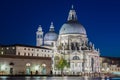 Santa Maria della Salute illuminated at night