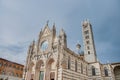 Santa Maria della Scala, a church in Siena, Tuscany, Italy Royalty Free Stock Photo