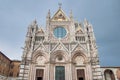 Santa Maria della Scala, a church in Siena, Tuscany, Italy. Royalty Free Stock Photo