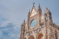 Santa Maria della Scala, a church in Siena, Tuscany, Italy. Royalty Free Stock Photo