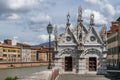 Santa Maria della Spina, beautiful Church near river Arno in Pisa, Tuscany, Italy Royalty Free Stock Photo