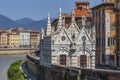 Santa Maria della Spina - Pisa - Italy Royalty Free Stock Photo