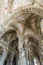 Santa Maria delle Grazie (Milan), interior Royalty Free Stock Photo