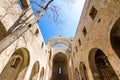 Santa Maria dello Spasimo roofless church in Palermo, Italy Royalty Free Stock Photo