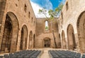 Santa Maria dello Spasimo Unfinished Church, is located in the Kalsa district, one of the oldest parts of Palermo, Italy Royalty Free Stock Photo