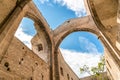 Santa Maria dello Spasimo Unfinished Church, is located in the Kalsa district, one of the oldest parts of Palermo, Italy Royalty Free Stock Photo